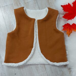 Gilet de berger fausse fourrure